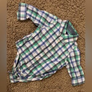Oshkosh Button Up Dress Shirt Onesie Bundle